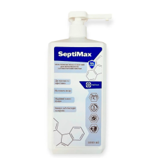 Антисептик 75% спирта SeptiMax 1 л з дозатором Антисептик 75% спирта SeptiMax 1 л з дозатором