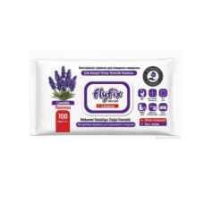 Універсальні серветки для очистки поверхонь FlyFix Lavanda 100 шт