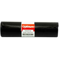 Пакети для сміття 160л 85х105см 10шт OPTIMUM чорні LD 