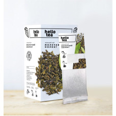 Чай зелений Hello Tea "Молочний оолонг" (20*2 г)
