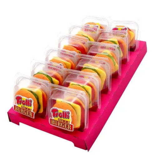 Мармелад "Burger" 50г Troli Мармелад "Burger" 50г Troli