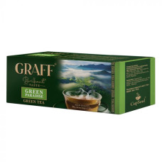 TM Graff Чай зелений Green Paradise в пакетиках  (20*1.8г)