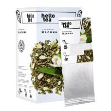 Чай зелений Hello Tea "Жасмин" (20*2 г)