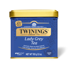Чай Twinings чорний Леді Грей листовий ж/б 100г
