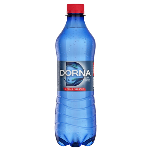 DORNA вода питна сильногазована 0,5л DORNA вода питна сильногазована 0,5л