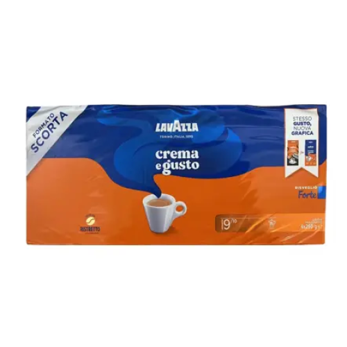 Мелена кава Lavazza Crema e Gusto (250 гр х 4шт) Мелена кава Lavazza Crema e Gusto (250 гр х 4шт)
