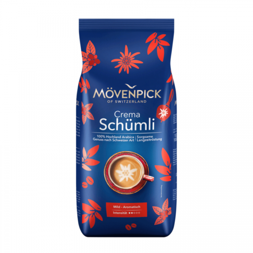 Кава в зернах Movenpick Crema Schumli 1кг Кава в зернах Movenpick Crema Schumli 1кг