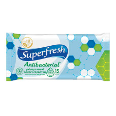 Вологі серветки Sumerfresh 15 шт