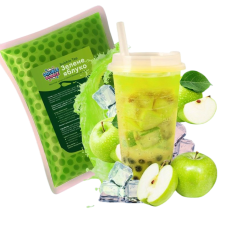 Кульки для Bubble Tea зі смаком яблука 1кг (20шт в ящ.) Кульки для Bubble Tea зі смаком яблука 1кг (20шт в ящ.)