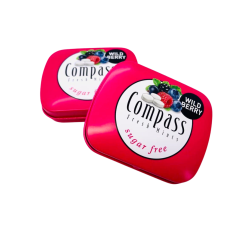 Освіжаюче драже COMPASS Wildberry Освіжаюче драже COMPASS Wildberry
