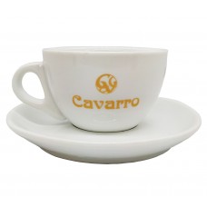 Чашка капучино з блюдцем Cavarro 270 мл Чашка капучино з блюдцем Cavarro 270 мл