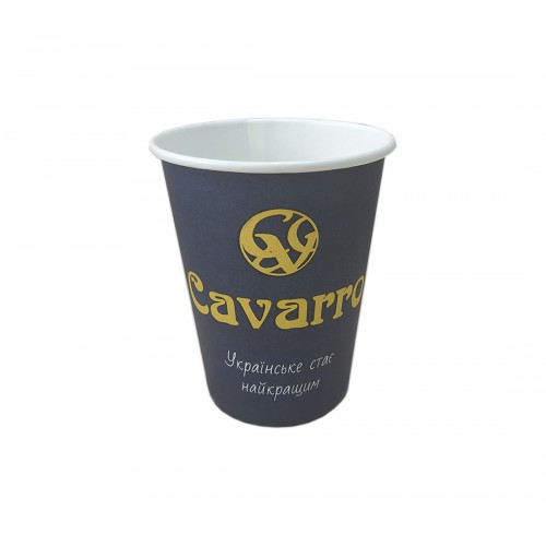 Стакан паперовий "Cavarro" 250мл (50шт) Стакан паперовий "Cavarro" 250мл (50шт)