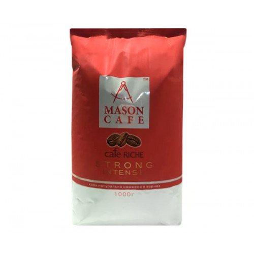 Кава в зернах ТМ Mason Cafe "Strong" 1 кг Кава в зернах ТМ Mason Cafe "Strong" 1 кг
