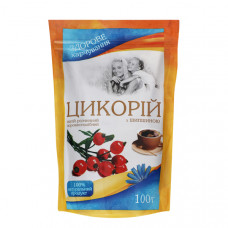 Напій розчинний ТМ Верховинка "Цикорій з шипшиною" 100г Напій розчинний ТМ Верховинка "Цикорій з шипшиною" 100г