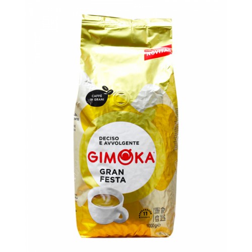 Кава в зернах Gimoka Gran Festa 1 кг Кава в зернах Gimoka Gran Festa 1 кг