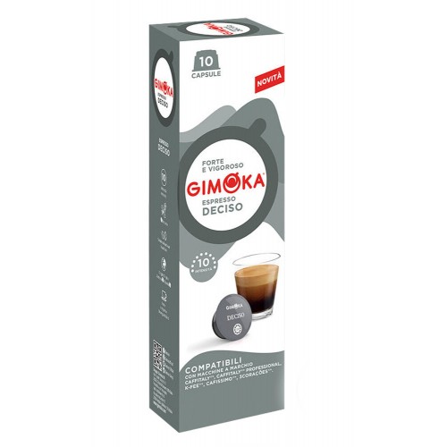 Капсули Gimoka Deciso Nespresso (10 шт) Капсули Gimoka Deciso Nespresso (10 шт)