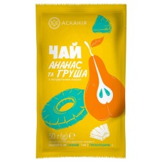 Чай-сашет АСКАНІЯ "Ананас та груша" 50 г