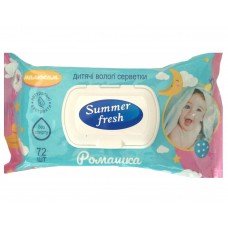 Вологі серветки Sumerfresh 120 шт