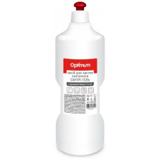 Засіб для миття та дезінфекції сантехніки OPTIMUM 1л "Санрі-гель" Лимон
