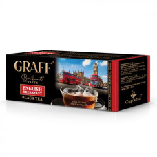 TM Graff Чай чорний "English Breakfast" в пакетиках (25*2г)
