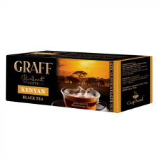 TM Graff Чай чорний "Kenyan" в пакетиках  (20*2г)
