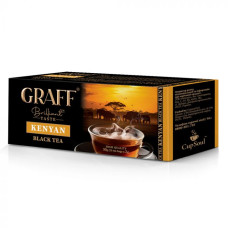 TM Graff Чай чорний "Kenyan" в пакетиках (25*2г)