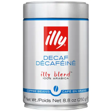 Кава в зернах ILLY decaff (dark) з/б 250г Кава в зернах ILLY decaff (dark) з/б 250г