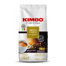 Кава в зернах KIMBO AROMA GOLD 100% ARABICA 1кг