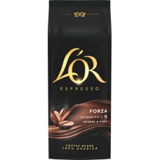 Кава в зернах L'OR Espresso Forza 1кг Кава в зернах L'OR Espresso Forza 1кг