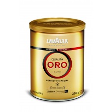 Мелена кава Lavazza Qualita Oro ж/б 250 гр Мелена кава Lavazza Qualita Oro ж/б 250 гр