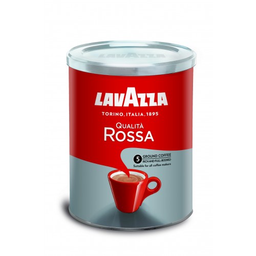Мелена кава Lavazza Qualita Rossa з/б 250 гр Мелена кава Lavazza Qualita Rossa з/б 250 гр