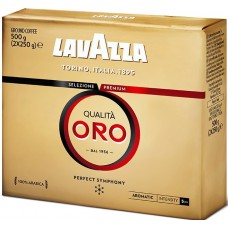 Мелена кава Lavazza Qualita Oro (250 гр х 2шт) Мелена кава Lavazza Qualita Oro (250 гр х 2шт)