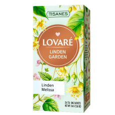 Чай TM Lovare (Tisanes) "Linden Garden" пакетований 24*2г