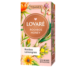 Чай TM Lovare (Tisanes) "Rooibos Honey" пакетований 24*2г