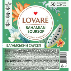 Чай TM Lovare «Bahamian Sausep» пакетований  50*1.5 г