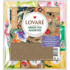 Чай TM Lovare "Assorted Green tea" (50 пакетів)