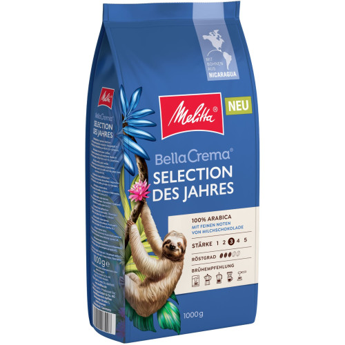 MELITTA Кава в зернах SELECTION DES JANRES (Нікарагуа) 1кг MELITTA Кава в зернах SELECTION DES JANRES (Нікарагуа) 1кг