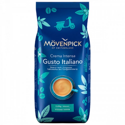 Кава в зернах Movenpick Gusto Italiano 1кг Кава в зернах Movenpick Gusto Italiano 1кг