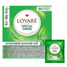 Чай TM LOVARE "SPECIAL GREEN" (50 пакетиків) по 1,5г