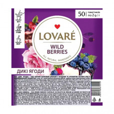 Чай TM LOVARE "WILD BERRIES" (50 пакетиків) по 1,5г