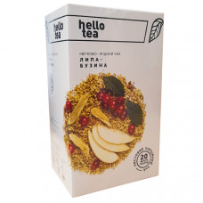 Чай квітково-ягідний Hello Tea "Липа-бузина" (20*2 г)