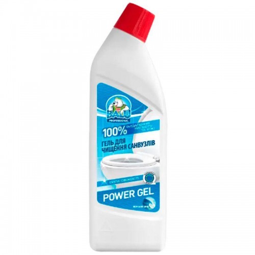 Засіб для чищення санвузлів BALU® POWER GEL "Морський бриз" 1 л Засіб для чищення санвузлів BALU® POWER GEL "Морський бриз" 1 л