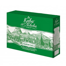 Кава мелена ТМ Кава зі Львова "Львівська" ПРОМО 450 г Кава мелена ТМ Кава зі Львова "Львівська" ПРОМО 450 г