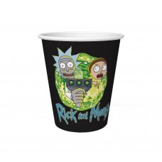 Стакан паперовий "Rick & Morty" білий 175мл (50 шт)
