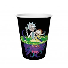 Стакан паперовий "Rick & Morty" білий 250мл (50 шт)