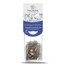 Чай Palmira t-cup "Бризки шампанського" для чашки зелений та чорний фруктовий чай