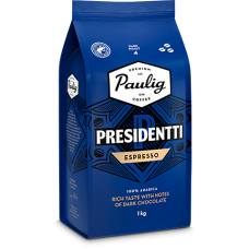 Кава в зернах Paulig Presidentti Espresso 1кг