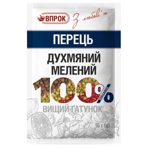 Перець духмяний мелений 15г Перець духмяний мелений 15г