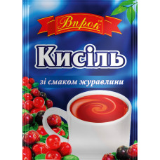 Кисіль зі смаком журавлини 65г Кисіль зі смаком журавлини 65г