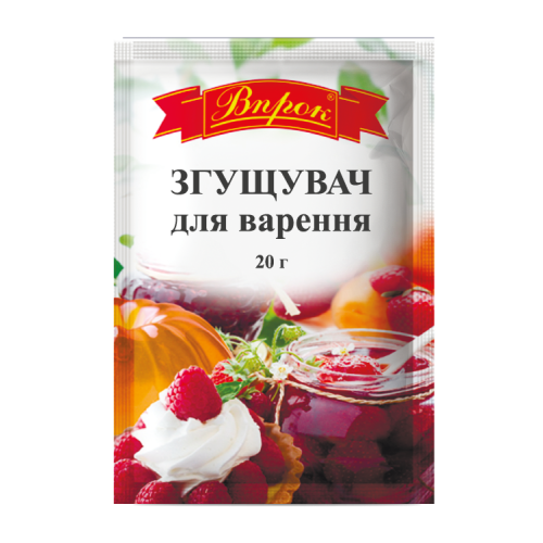 Загущувач для варення 20г на агарі Загущувач для варення 20г на агарі